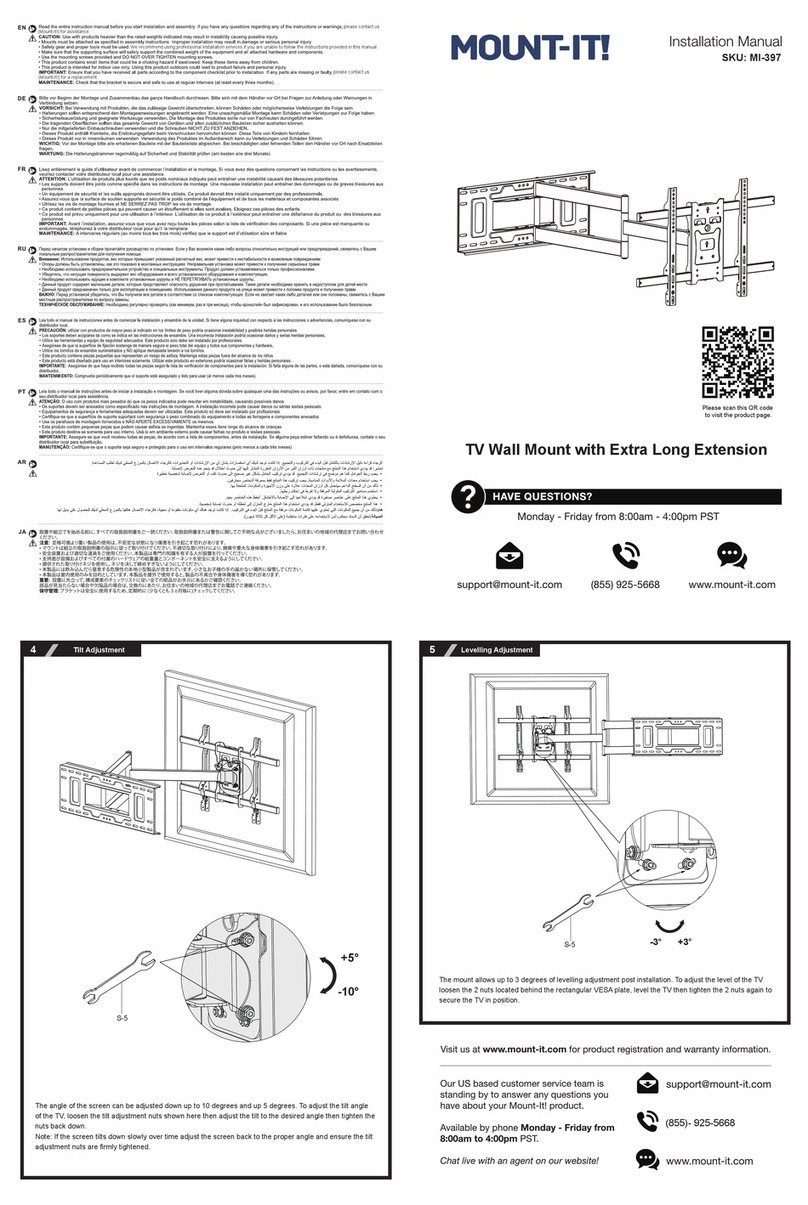 Mount-It! MI-397 installation manual