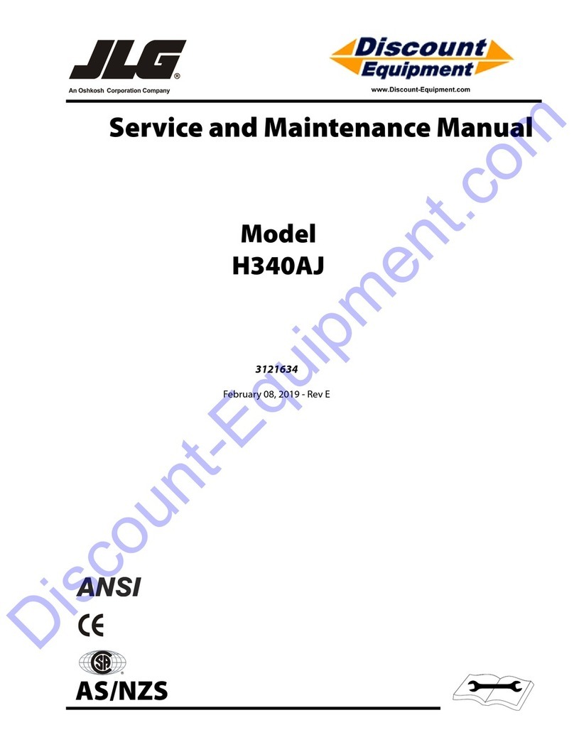 JLG H340AJ Installation and user guide