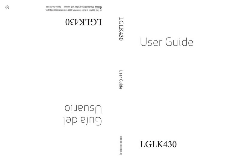 LG LGLK430 user guide
