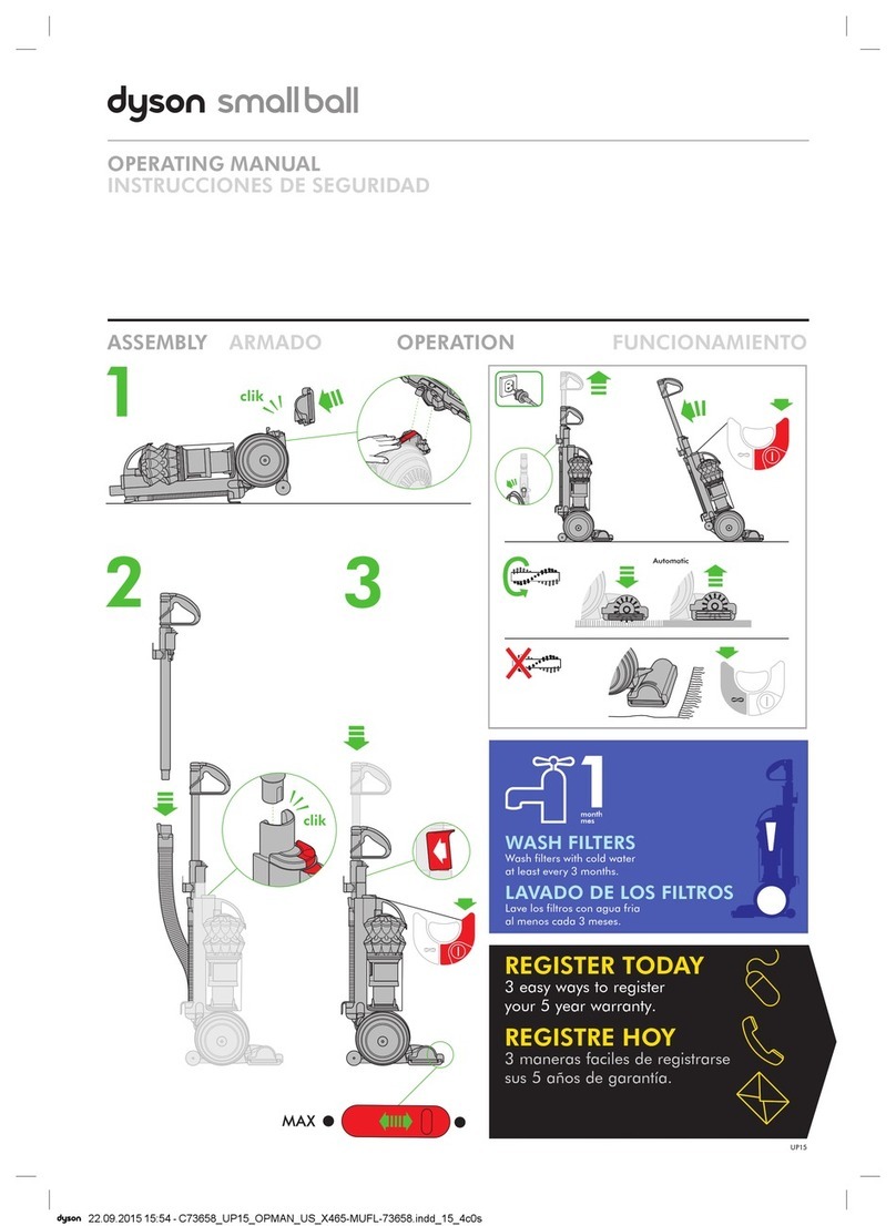 Dyson small ball UP15 User manual