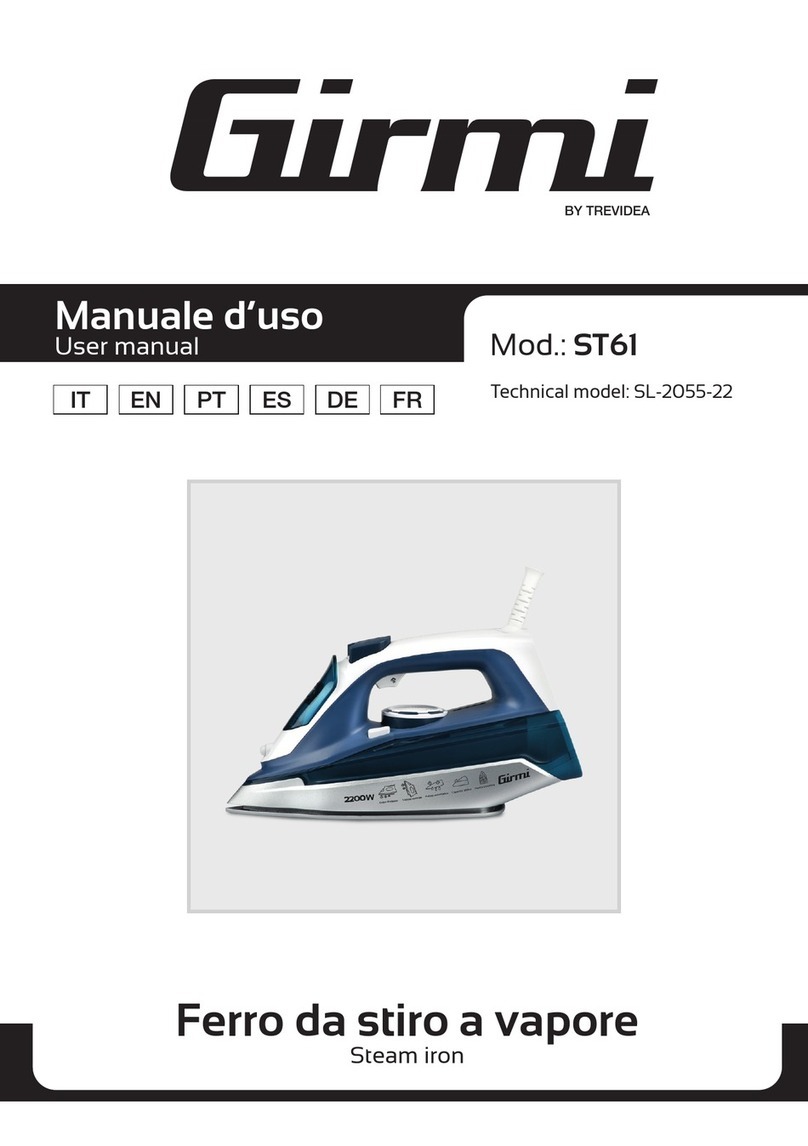TREVIDEA Girmi SL-2055-22 user manual