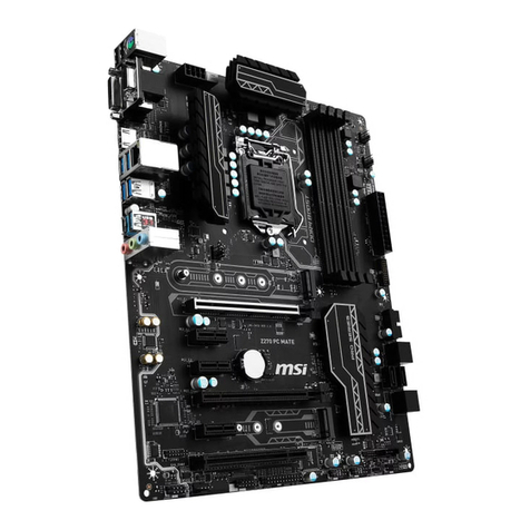 MSI H270 PC MATE quick start