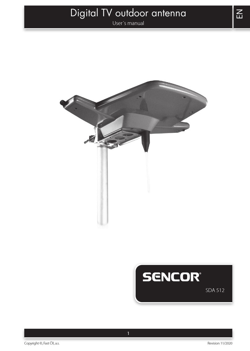 Sencor SDA 512 user manual