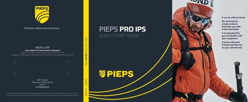 PIEPS PRO IPS quick start guide