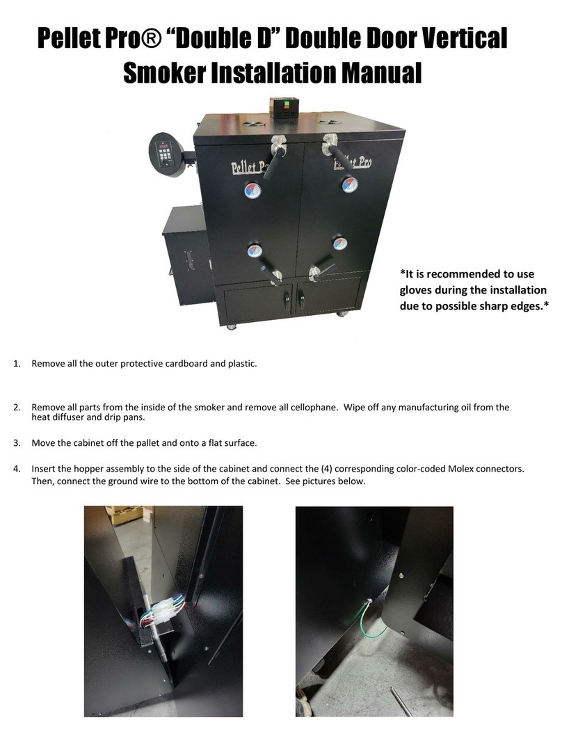 PELLET PRO Double D installation manual