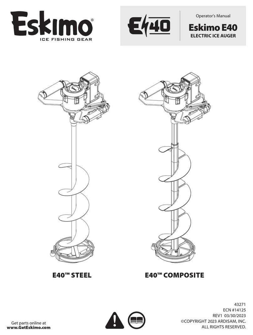 Eskimo E40 Operator's manual
