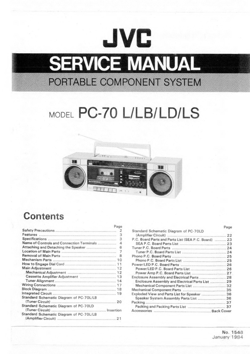 JVC PC-70L User manual JVC PC-70L User manual