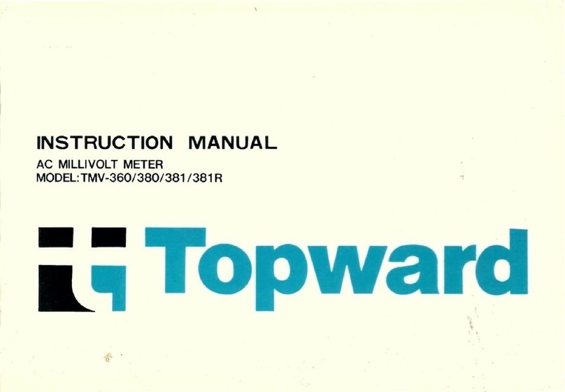 Topward TMV-360 instruction manual