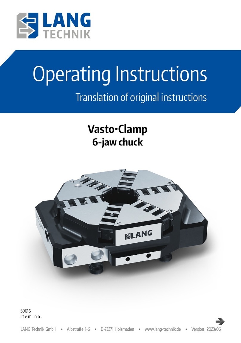 LANG TECHNIK Vasto-Clamp User manual