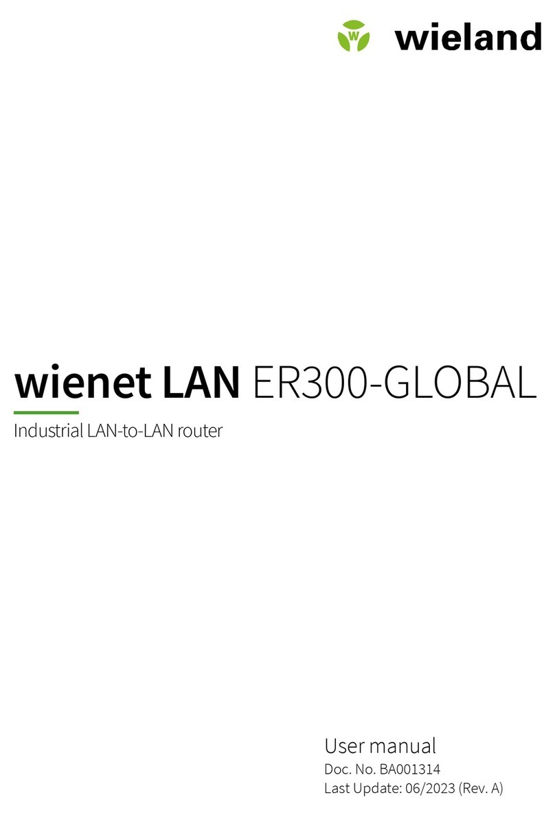 weiland wienet LAN ER300-GLOBAL user manual
