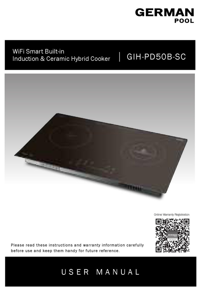 German pool GIH-PD50B-SC user manual