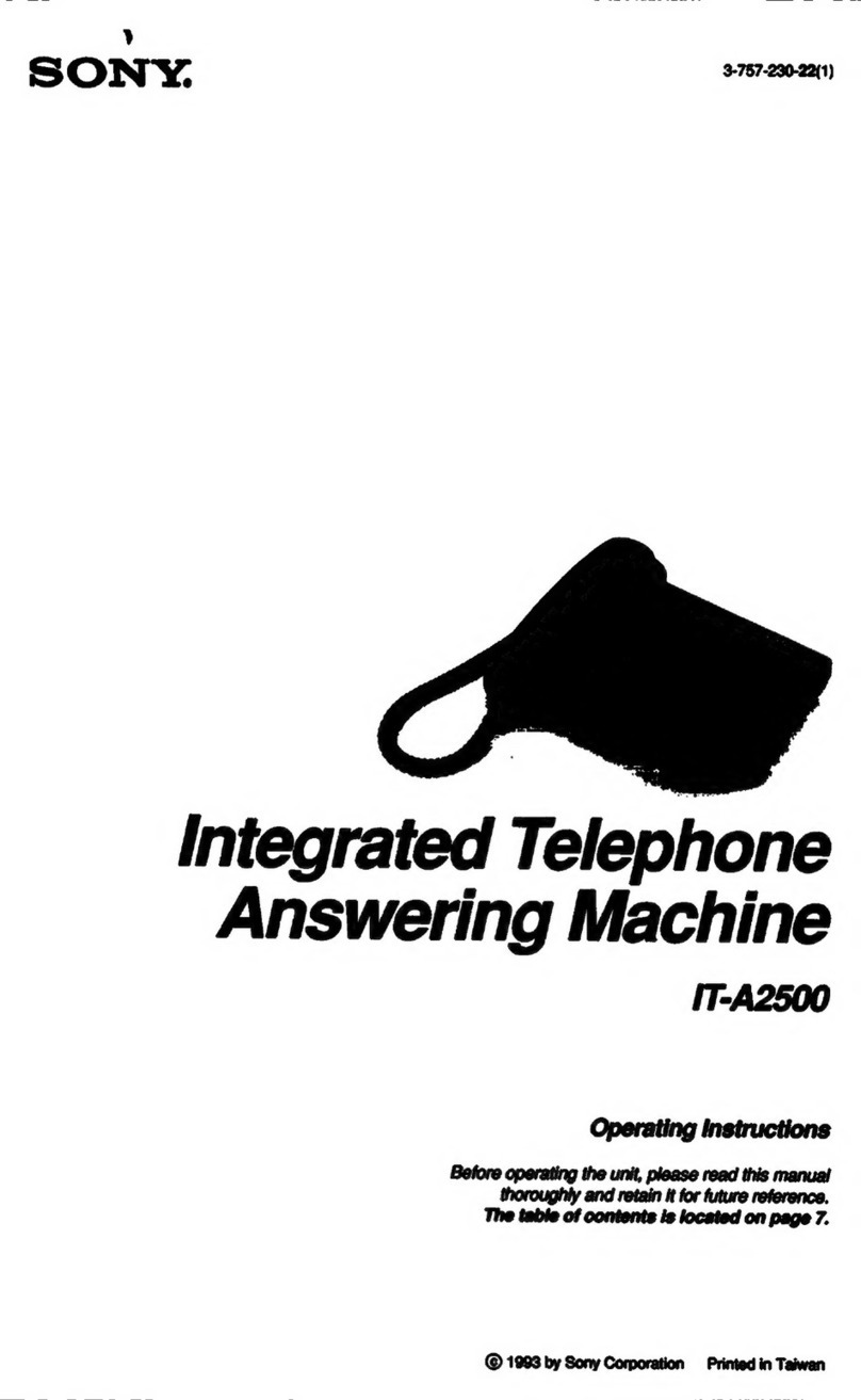 Sony IT-A2500 User manual