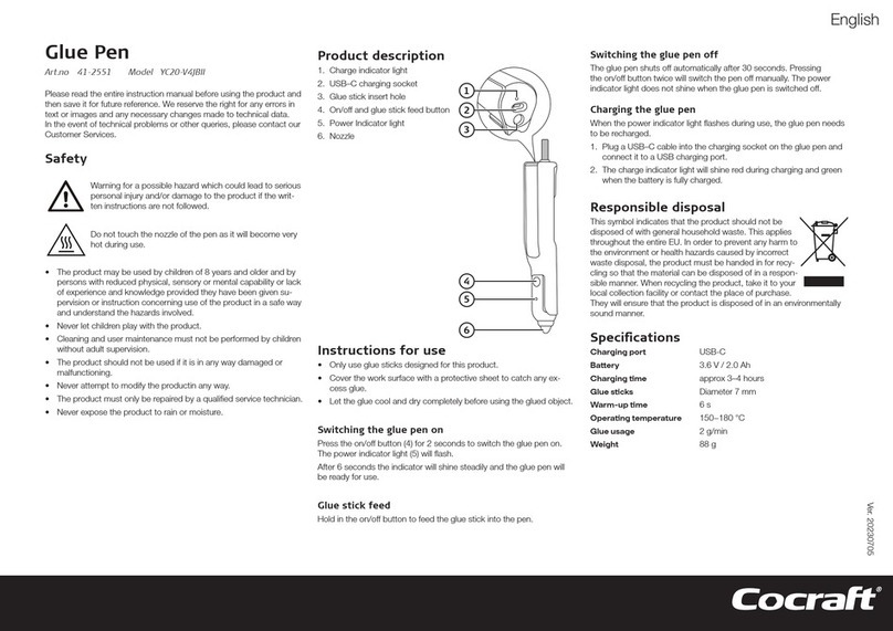 Cocraft YC20-V4JBII quick start guide Cocraft YC20-V4JBII quick start guide