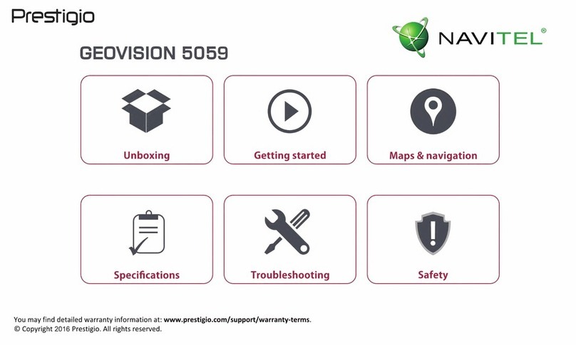 Prestigio GEOVISION 5059 manual