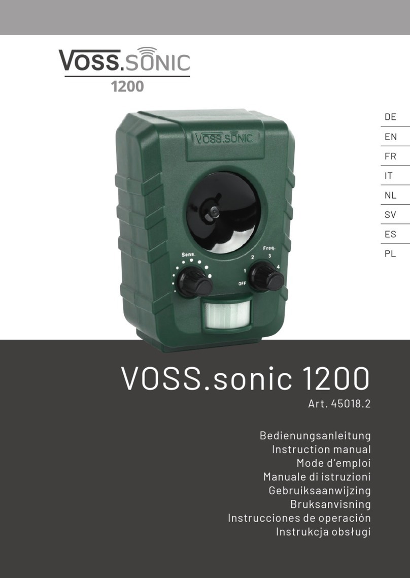 VOSS VOSS.sonic 1200 instruction manual