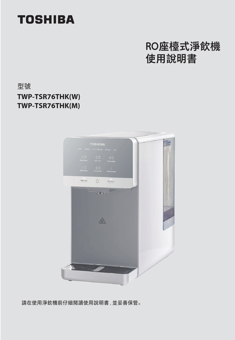 Toshiba TWP-TSR76THK User manual