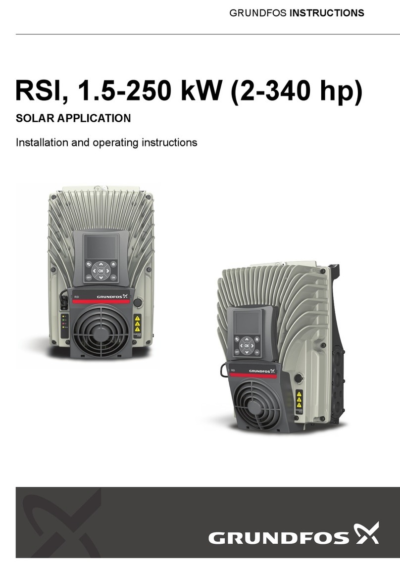 Grundfos RSI User manual Grundfos RSI User manual