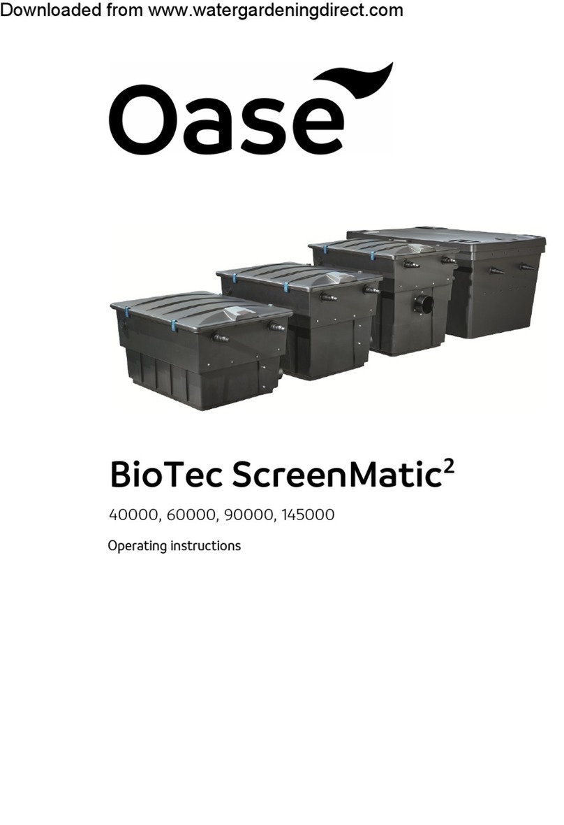 Oase BioTec ScreenMatic 2 40000 operating instructions