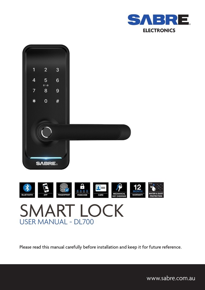Sabre DL700 user manual