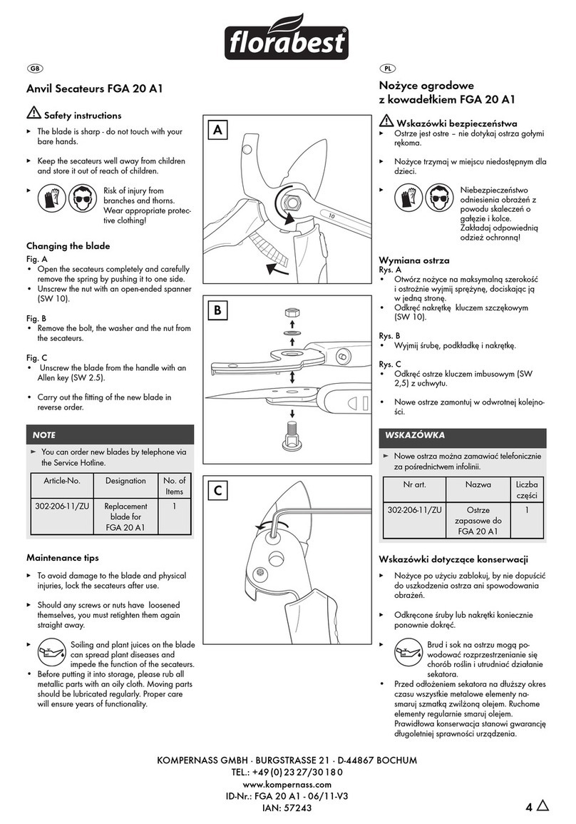 FLORABEST FGA 20 A1 User manual