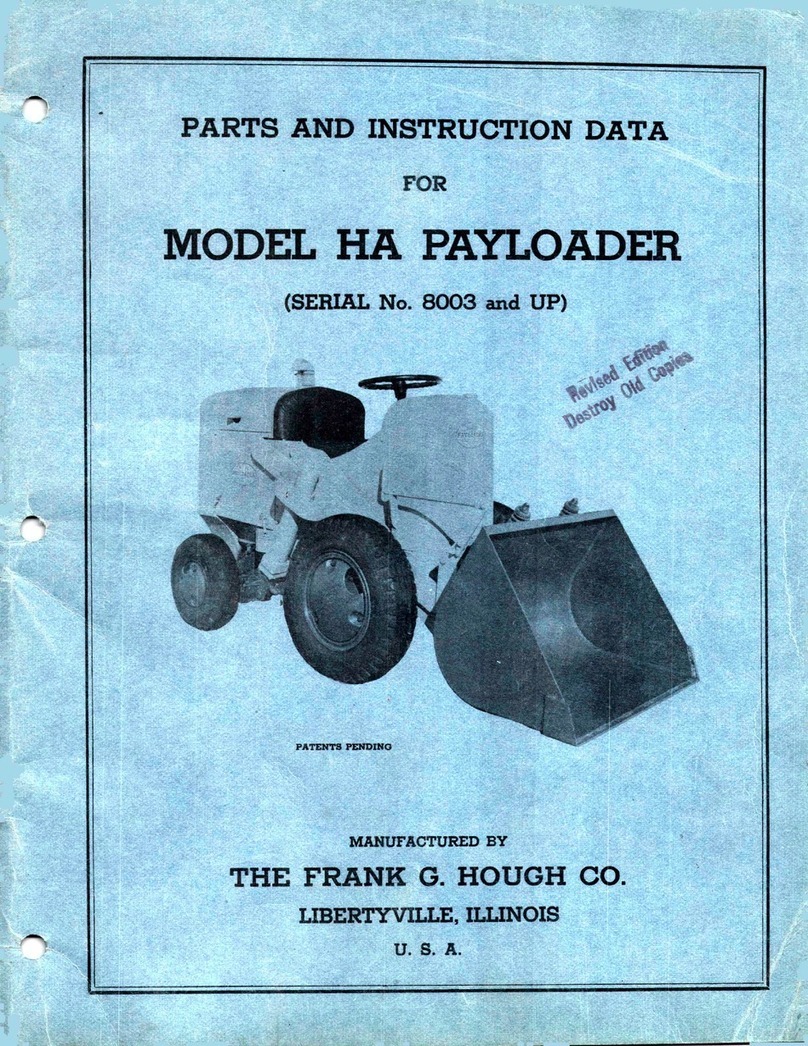 The Frank G. Hough HA PAYLOADER instruction data