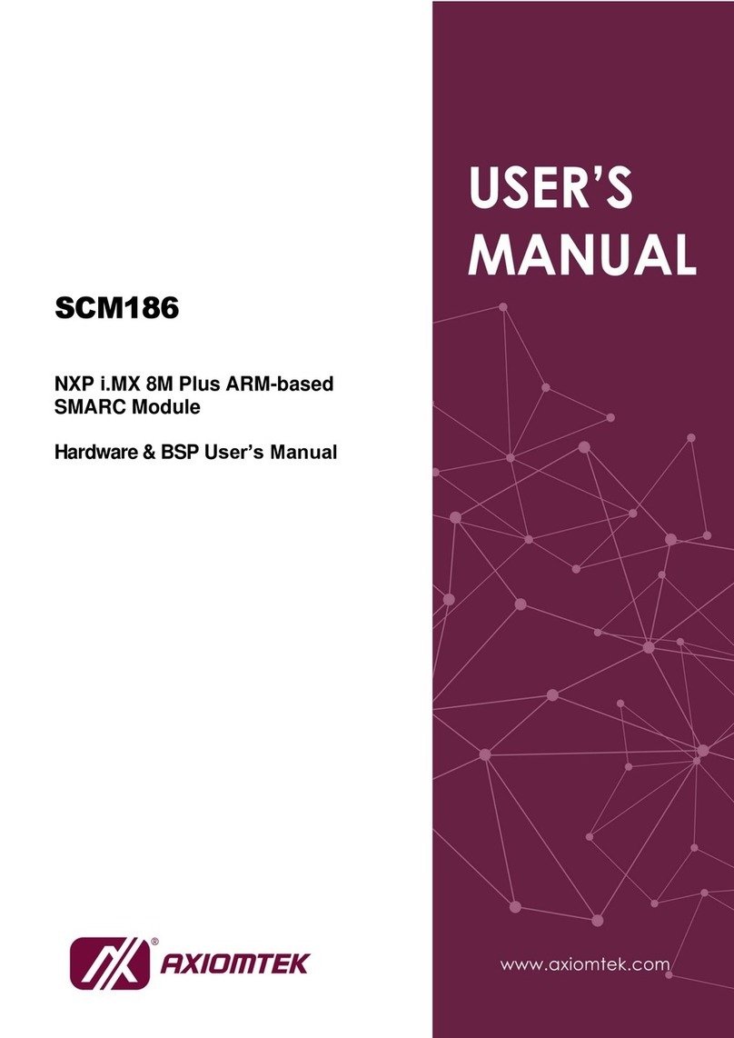 AXIOMTEK SCM186 user manual
