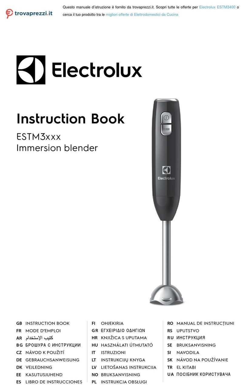 Electrolux ESTM3400 Instruction book