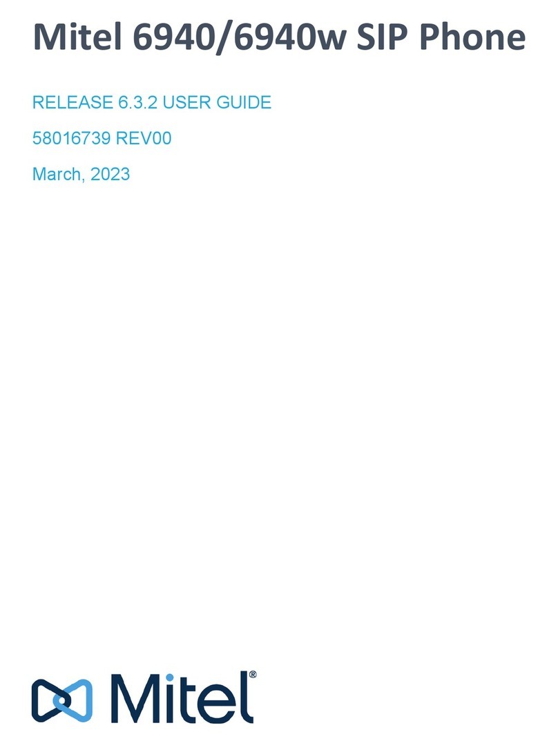 Mitel MiVoice 6940w User manual