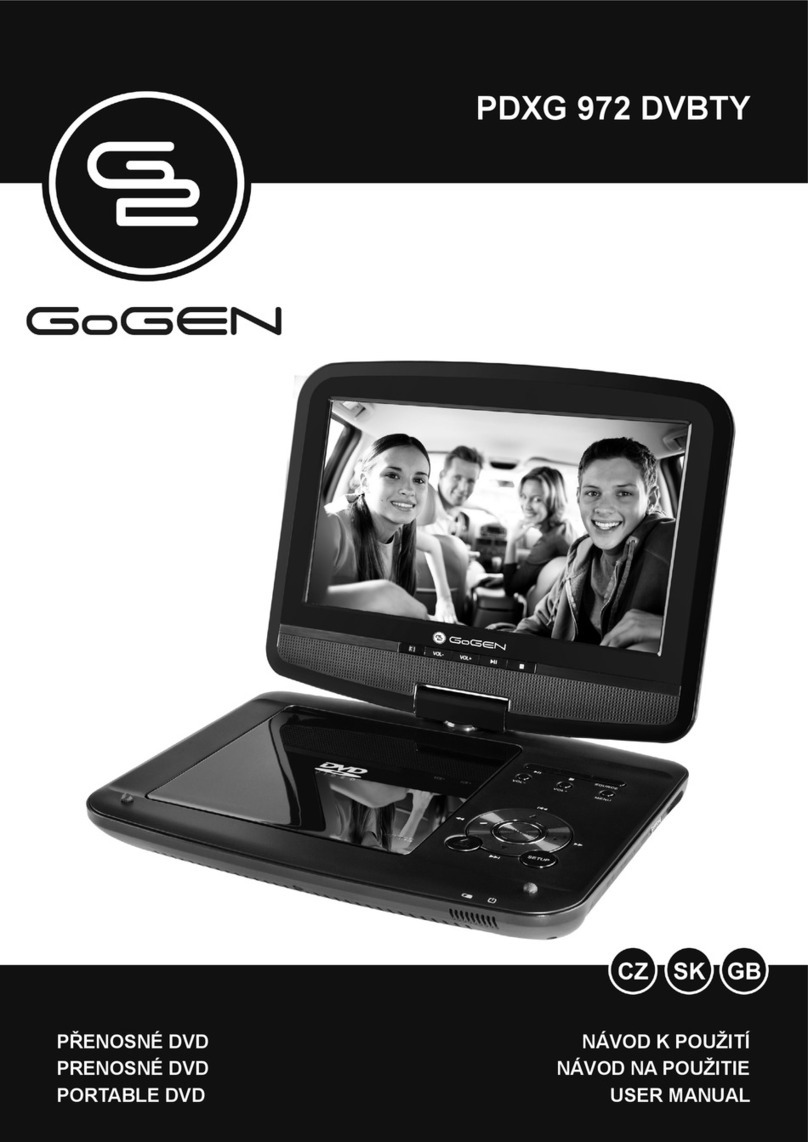 Gogen PDXG 972 DVBTY User manual Gogen PDXG 972 DVBTY User manual