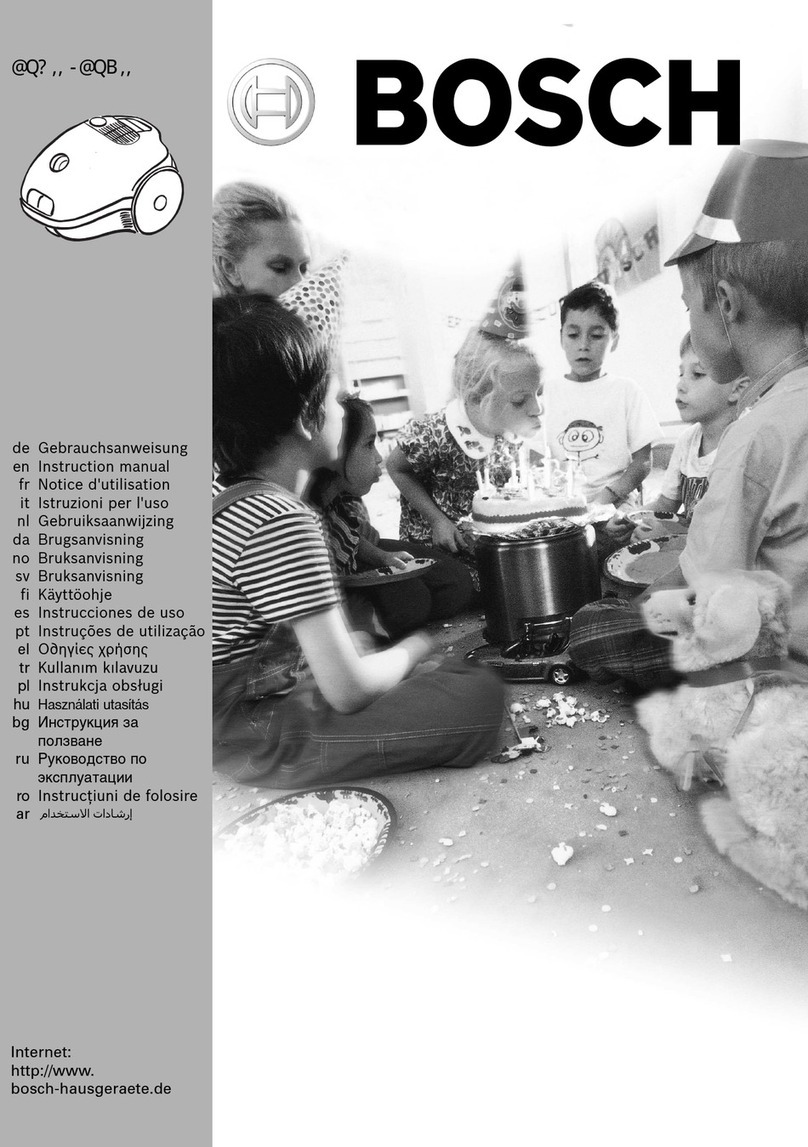 Bosch SPHERA BSD3020 User manual