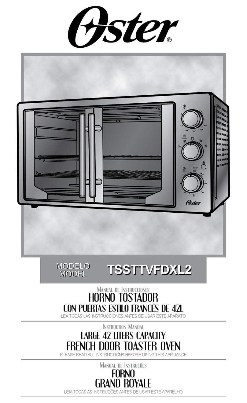 Oster TSSTTVFDXL2 User manual
