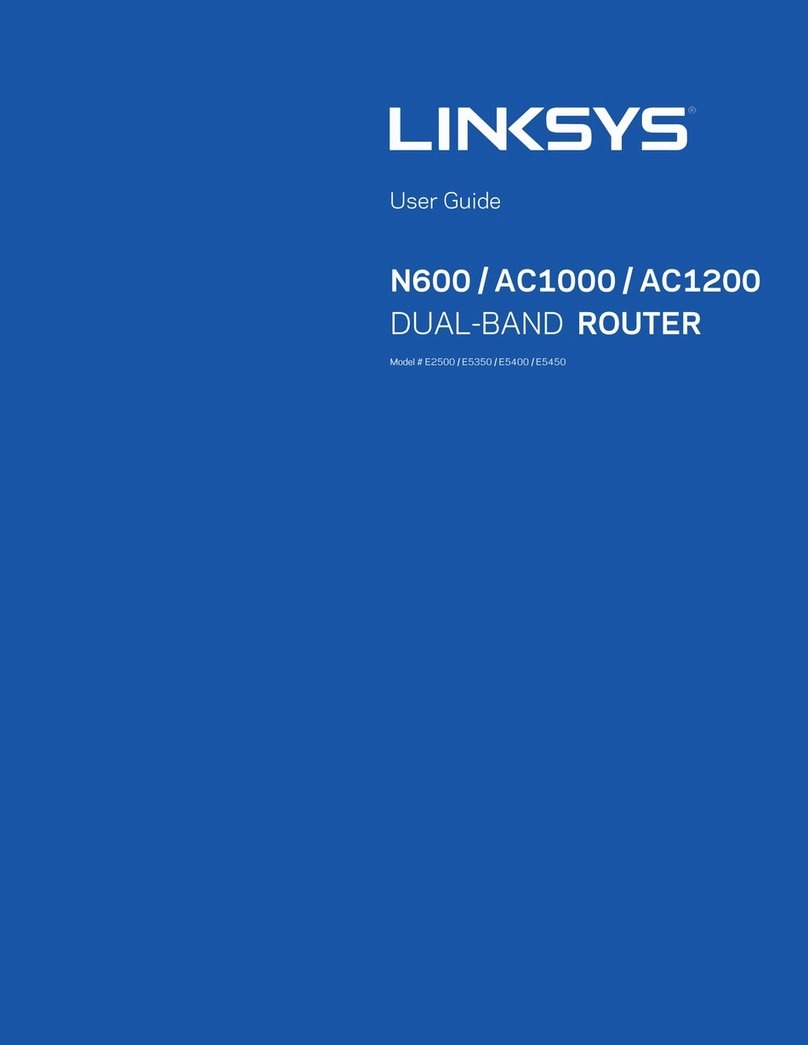 Linksys E2500 user guide
