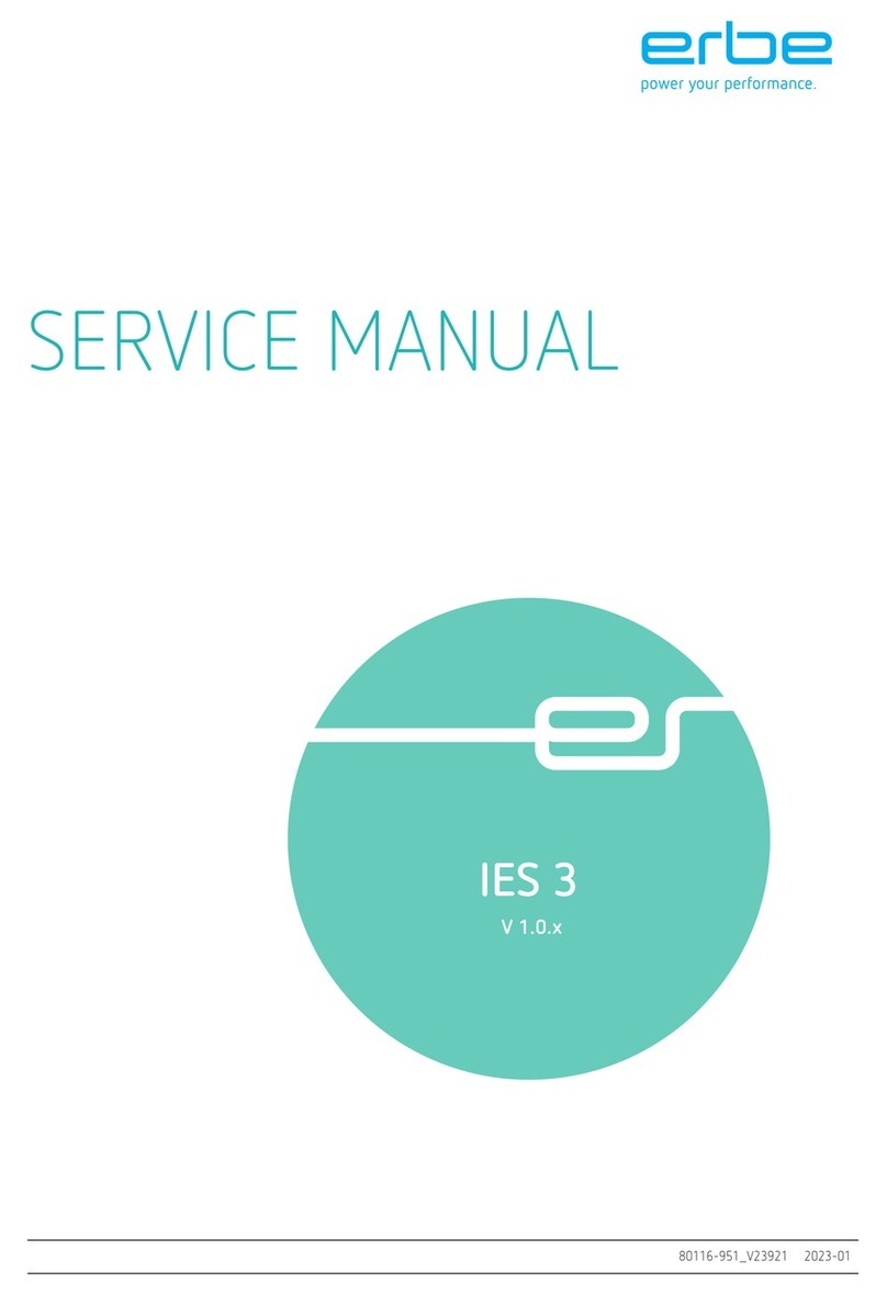 Erbe IES 3 User manual