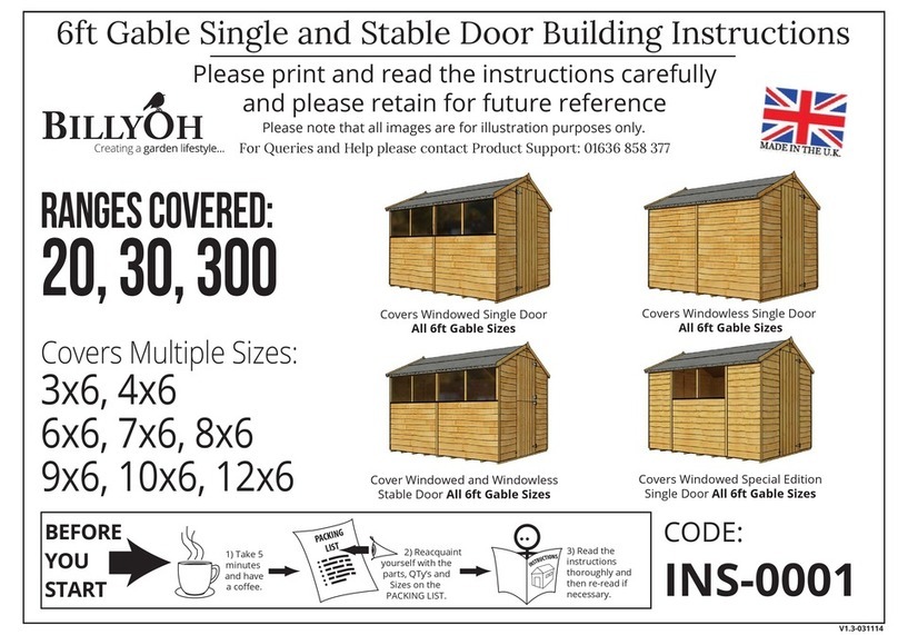 Billyoh INS-0001 User manual