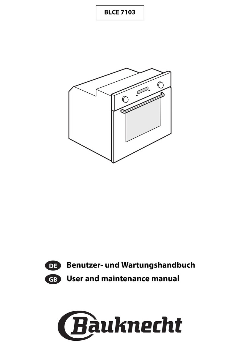 Bauknecht BLCE 7103 Operating instructions