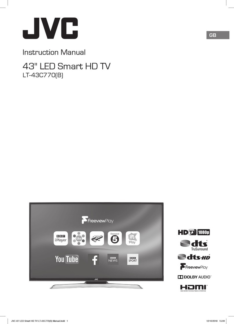 JVC LT-43C770B User manual