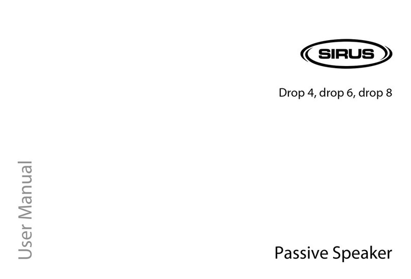 Sirus Drop 4 User manual
