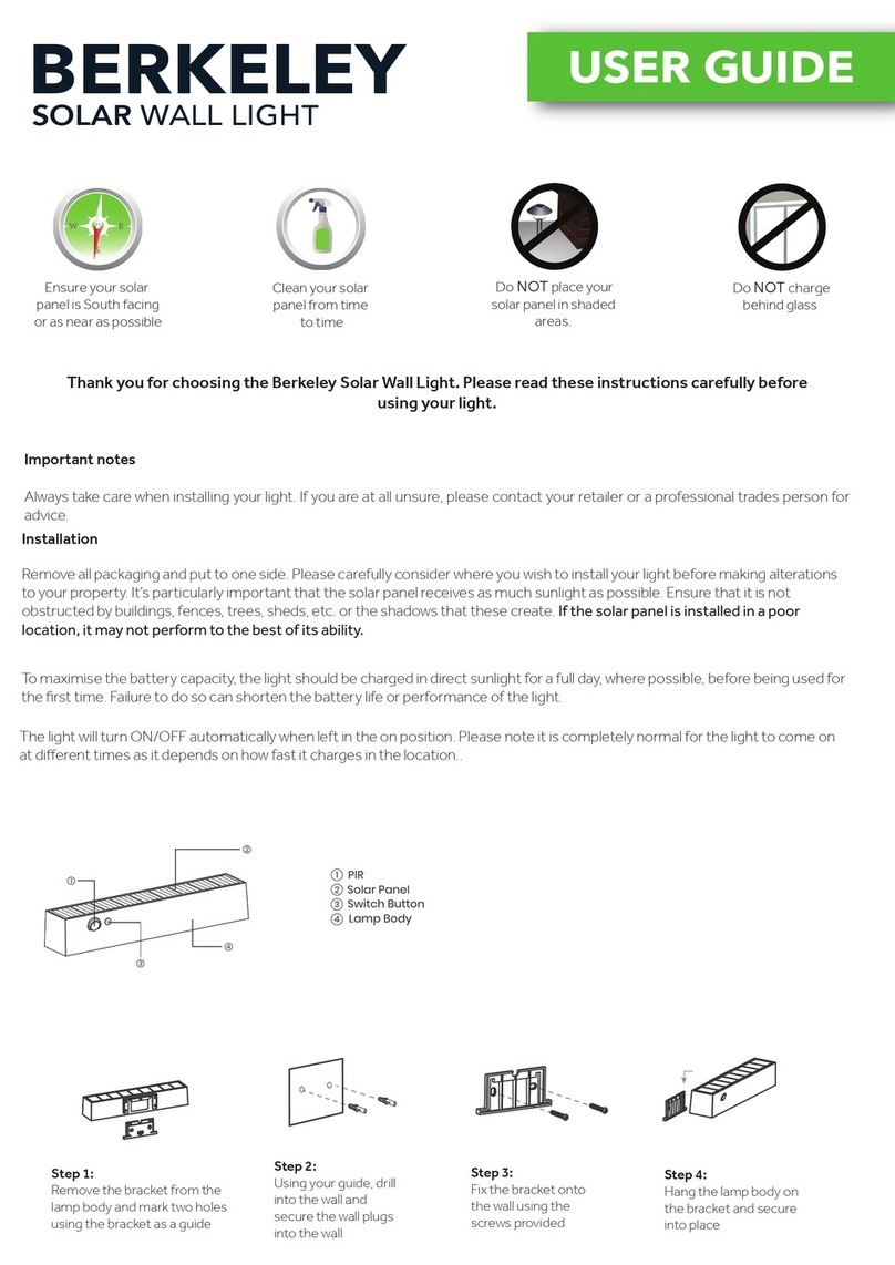 solarcentre BERKELEY SC2347 user guide