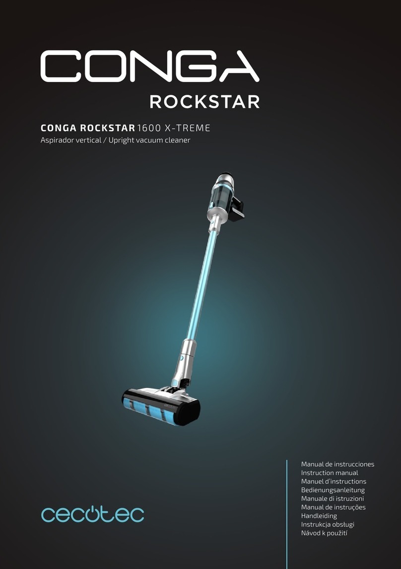 cecotec CONGA ROCKSTAR 1600 X-TREME instruction manual
