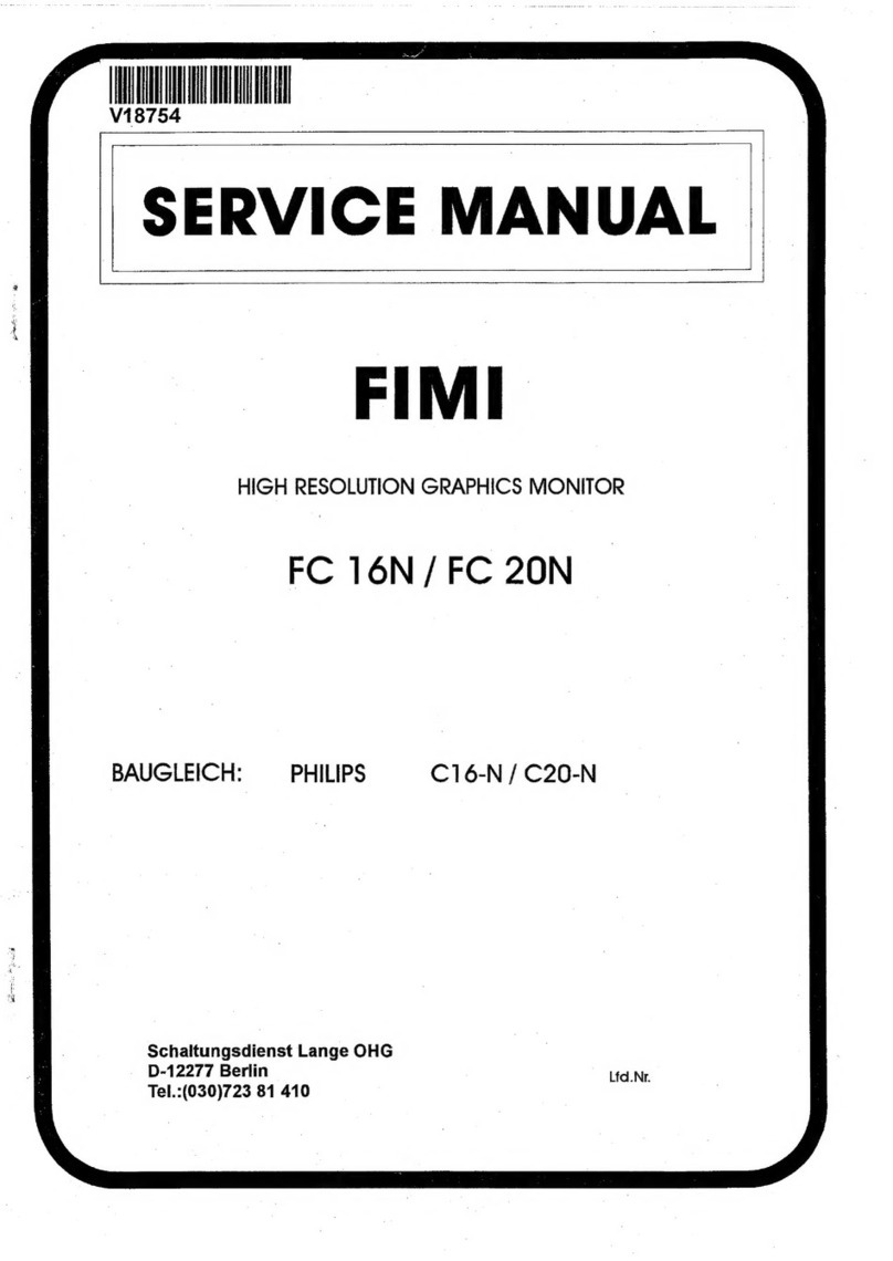 Philips FIMI FC 16N User manual