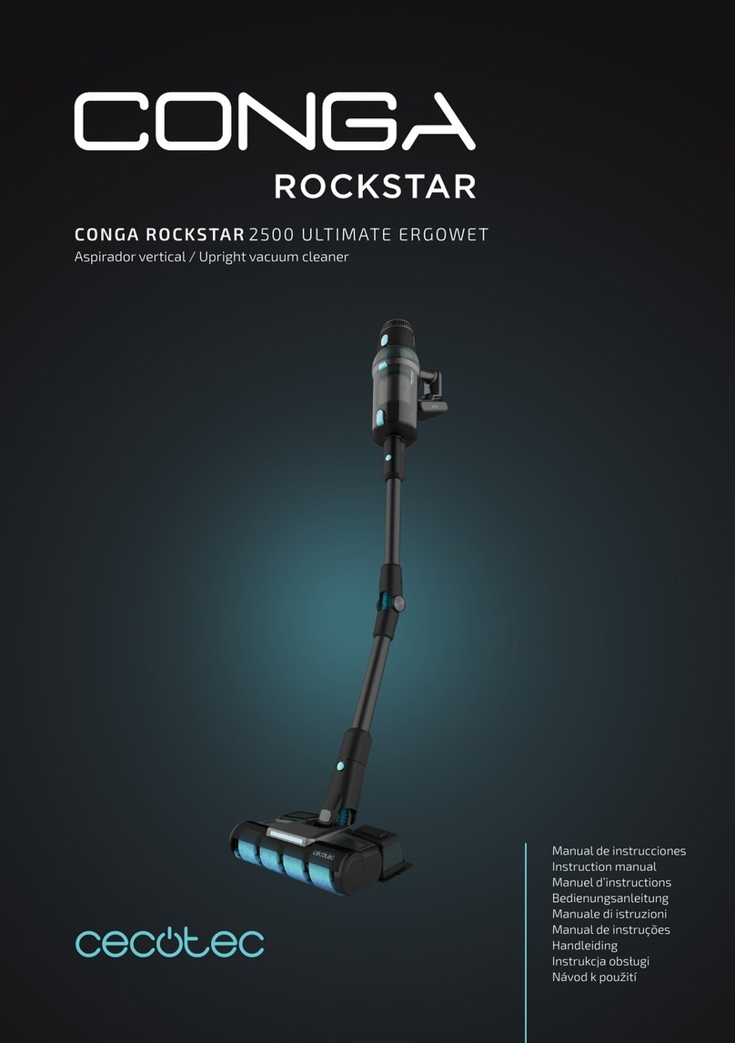 cecotec CONGA ROCKSTAR 2500 ULTIMATE ERGOWET instruction manual