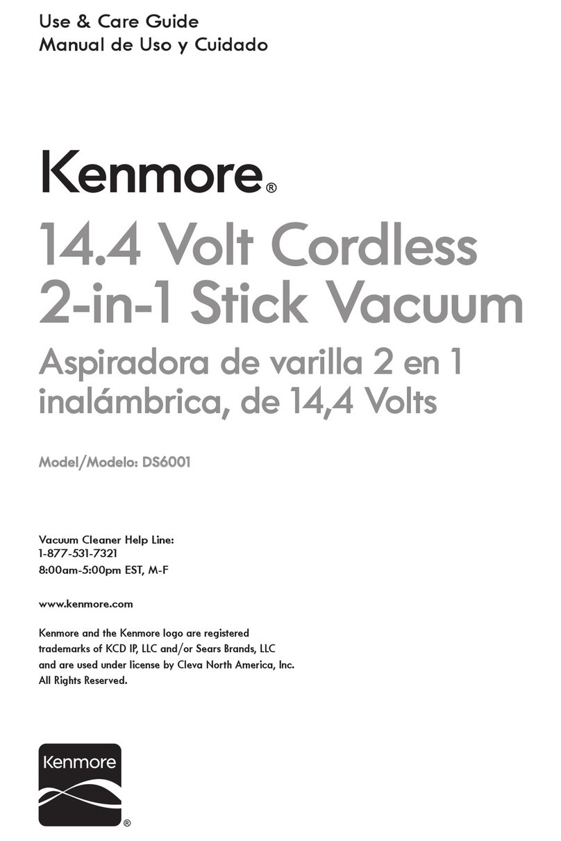 Kenmore DS6001 User manual