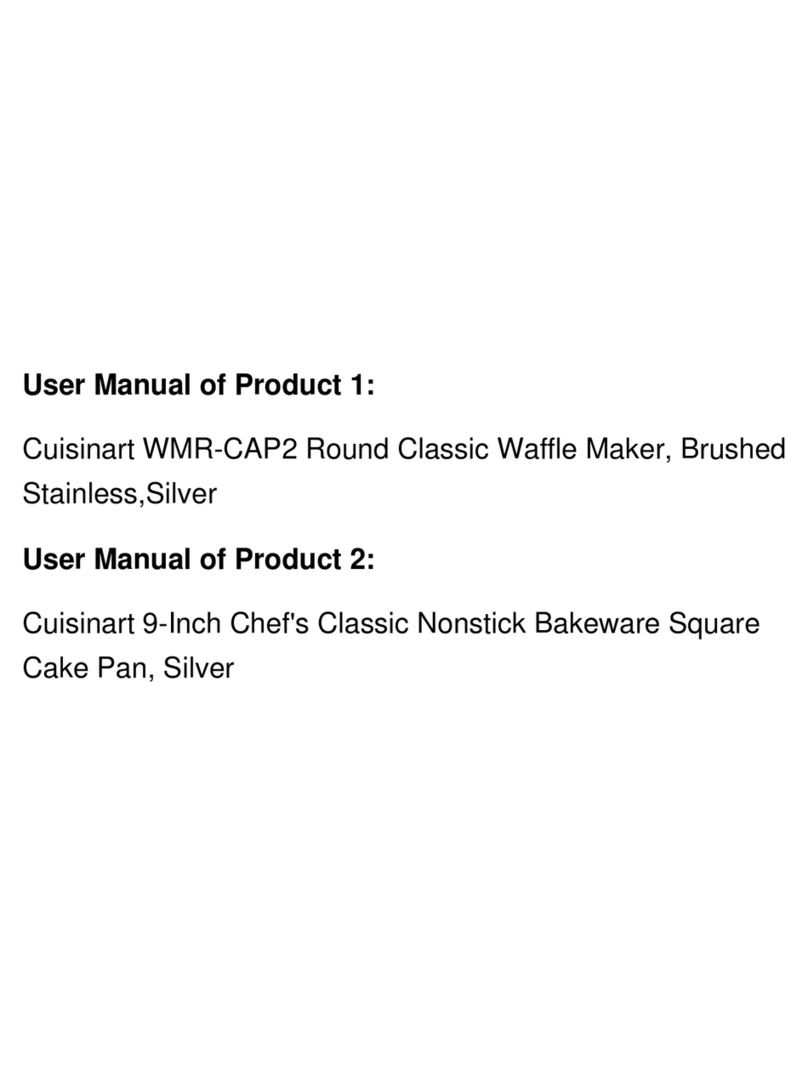 Cuisinart WMR-CAP2 Service manual