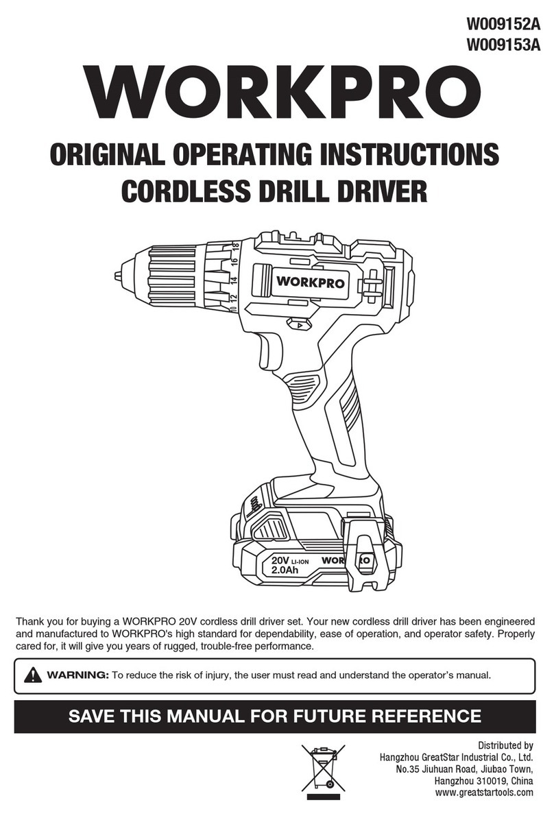 WorkPro W009152A Original operating instructions