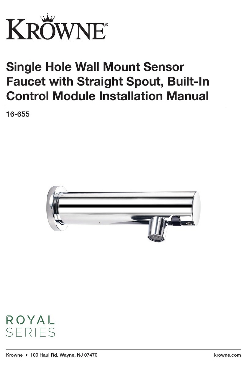 Krowne Royal 16-655 installation manual