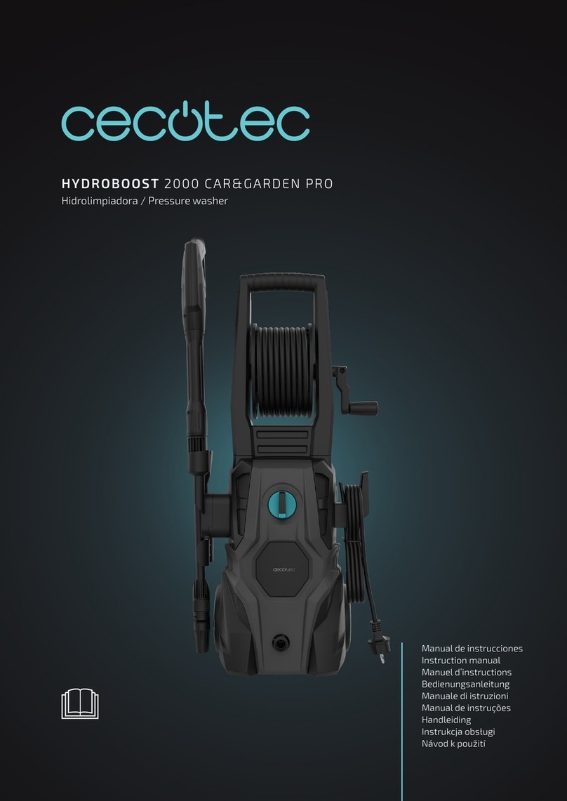 cecotec HYDROBOOST 2000 CAR&GARDEN PRO instruction manual