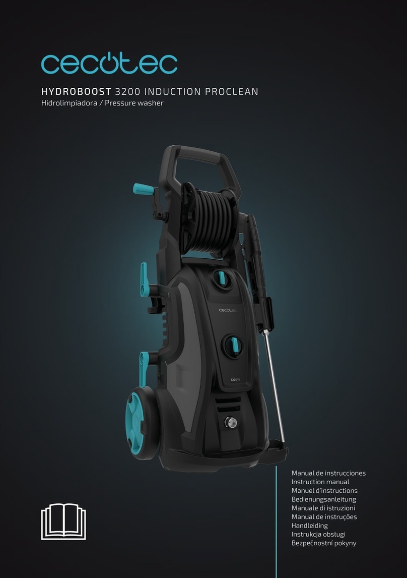 cecotec HYDROBOOST 3200 INDUCTION PROCLEAN user manual