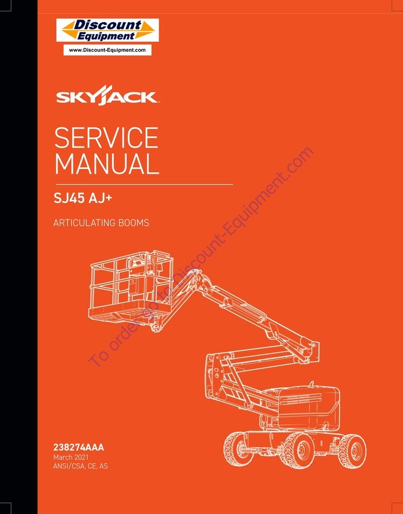 Skyjack SJ45 AJ+ User manual