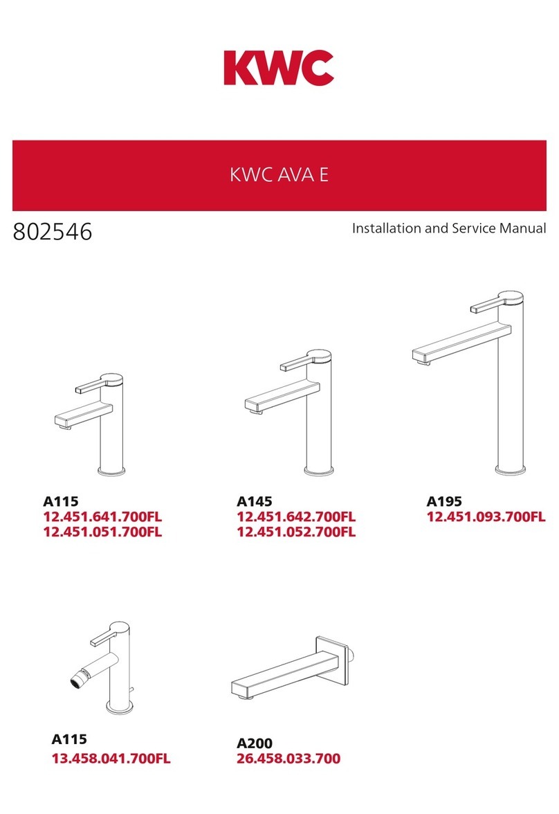 KWC A115 12.451.641.700FL Manual