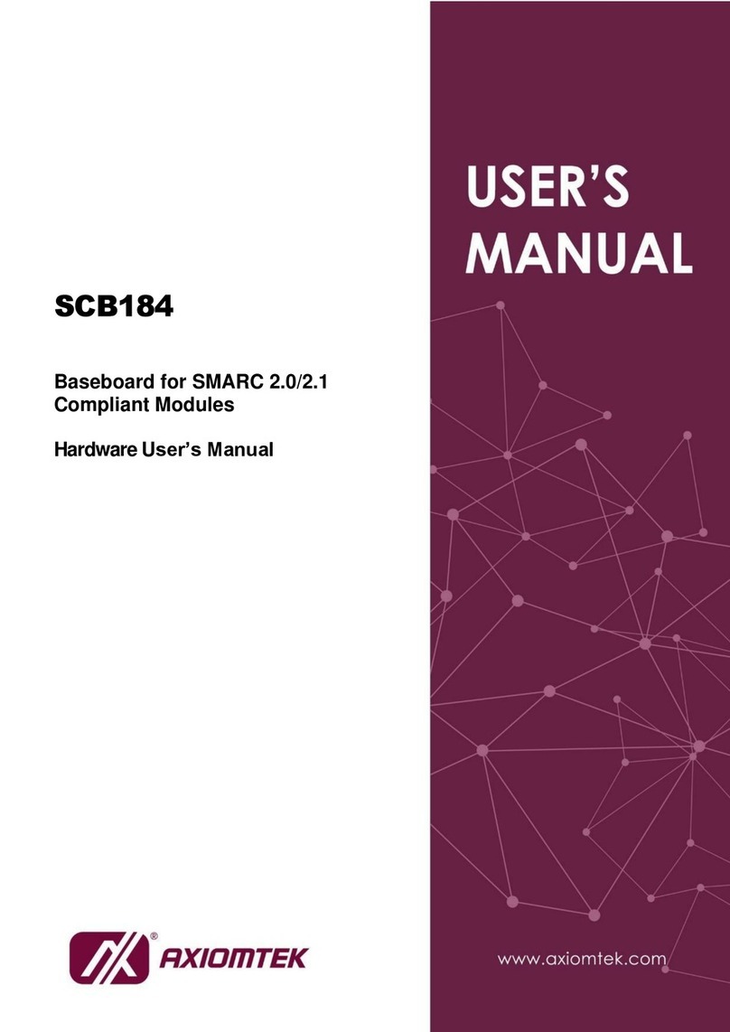 AXIOMTEK SCB184 user manual